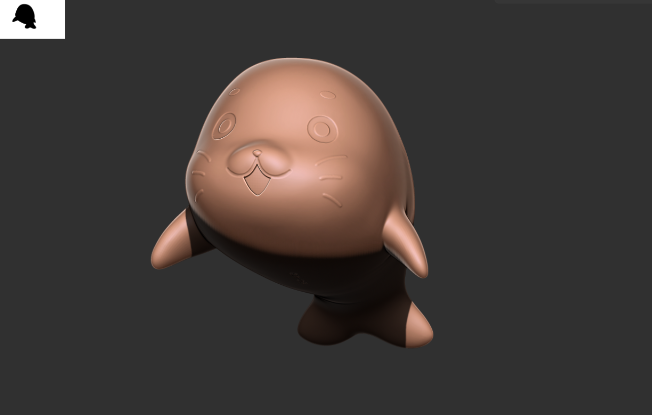 ゴマちゃんの造形